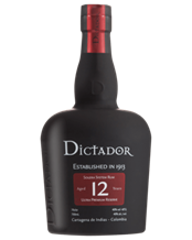 Dictador 12 Year Old Columbian Rum 40% 700ml