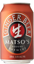 Matsos Ginger Beer Can 3.5% 330ml