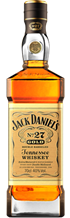 Jack Daniels Tennessee Whiskey No 27 Gold Maple Wood Finish 40% 700ml
