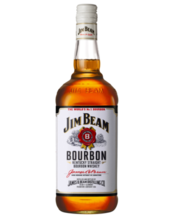 Jim Beam Bourbon White Label 37% 1L