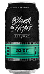 black hops brewing send it session ale