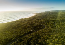 The coastline near margaret river, home of West Winds gin.