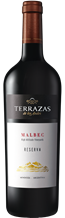 Terrazas Reserve Mendoza Argentina Malbec 750ml