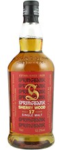 SPRINGBANK 17 YEAR OLD SINGLE MALT SHERRY WOOD 700ML