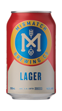 Mismatch Brewing Lager 4.5% 330ml