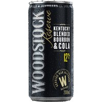 Woodstock Bourbon & Cola 12% 200ml