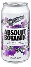 Absolut Lime & Soda 250ml