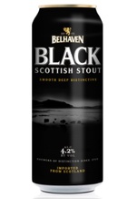 Belhaven Black Scottish Stout 4.2% 440ml