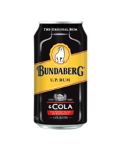Bundaberg Rum & Cola Can 4.6% 375ml