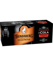 Bundaberg OP Rum & Cola 375ml 10 Pack