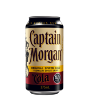 Captain Morgan Spiced Gold & Cola 6% 375ml