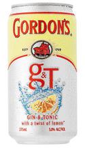 Gordons Gin & Tonic Cans 375ml