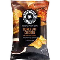 Red Rock Honey Soy Chips 165g