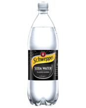 Schweppes 1.1 Litre Soda Water