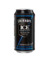 Smirnoff Ice Double Black Vodka & Citrus Zero Can 6.5% 330ml
