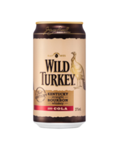 Wild Turkey Bourbon Cola Can 4.8% 375ml