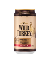 Wild Turkey Bourbon Cola Can 4.8% 375ml